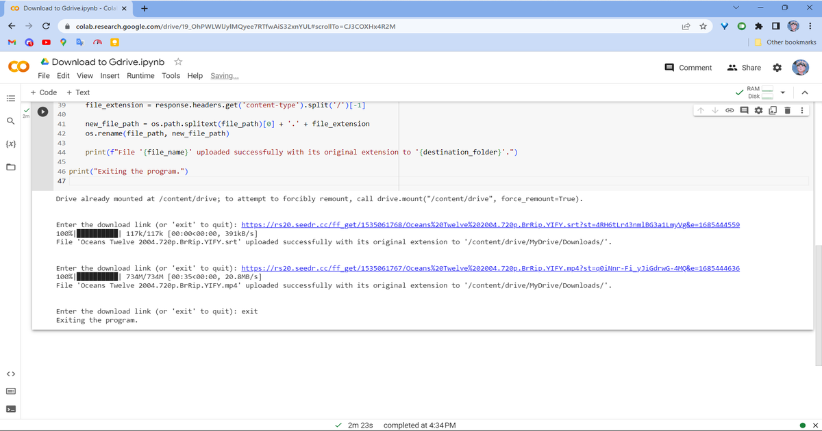 File Uploader to GDrive